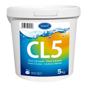 CLORO 5 ACCIONES 5 Kg.